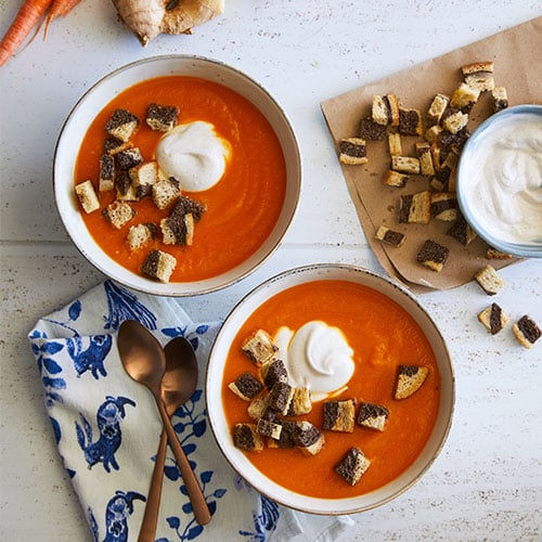 Carrot Ginger Soup - Recipes | Pampered Chef Canada Site