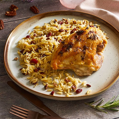 Rosemary Herb Chicken & Orzo