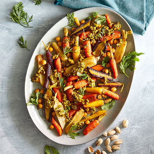 Roasted Carrots With Pistachios - Recipes | Pampered Chef Canada Site