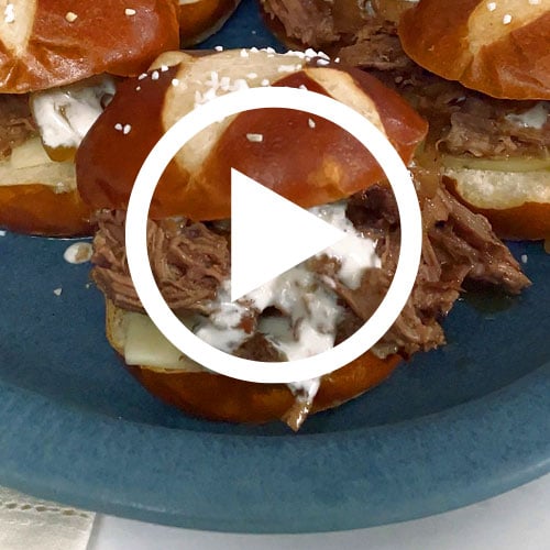 Play French Onion Sliders Video