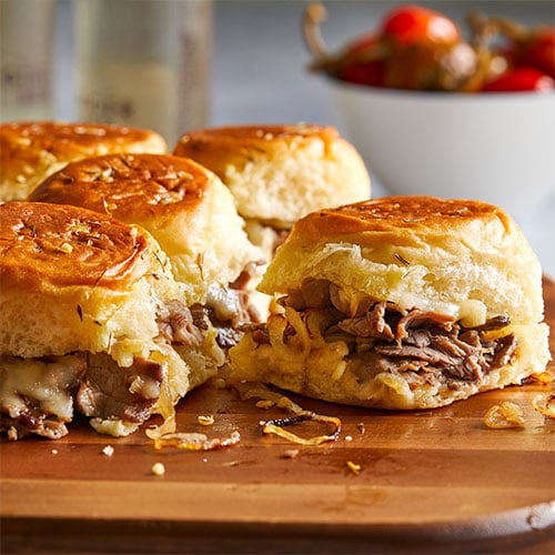 French Onion Sliders