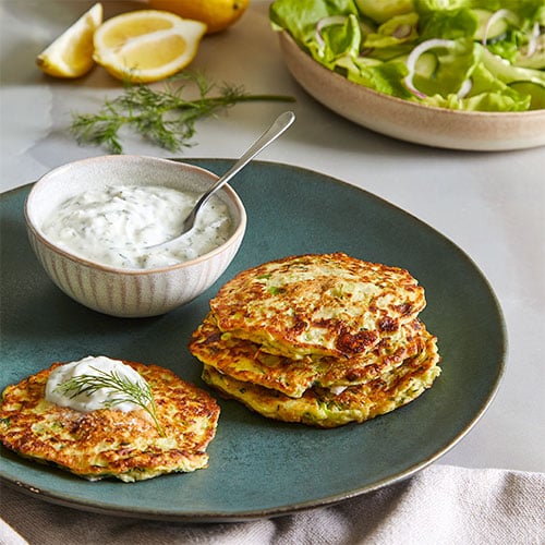 Greek Zucchini Fritters