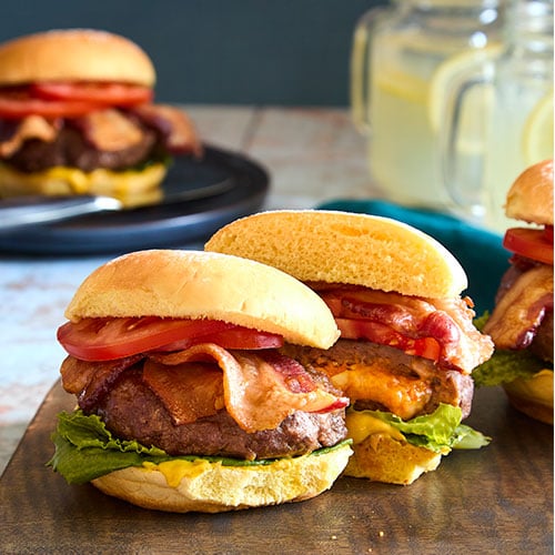 Sous Vide Stuffed Burgers