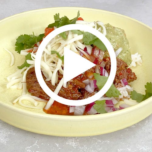 Play Pressure Cooker Barbacoa Burrito Bowl With Cilantro-Lime Rice Video