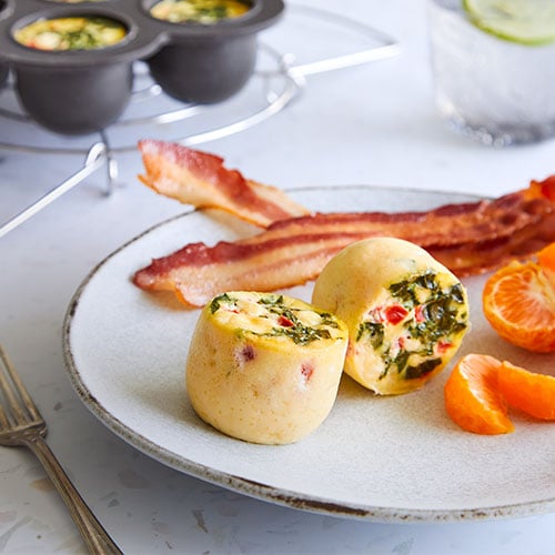 Easy Steamed Breakfast Egg Bites