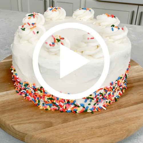 Play Confetti Surprise Cake Video