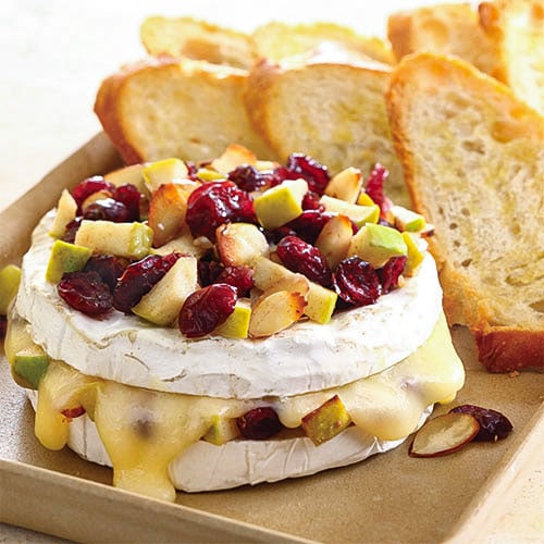 Baked Brie with Apples &amp; Cranberries - Recipes | Pampered Chef US Site