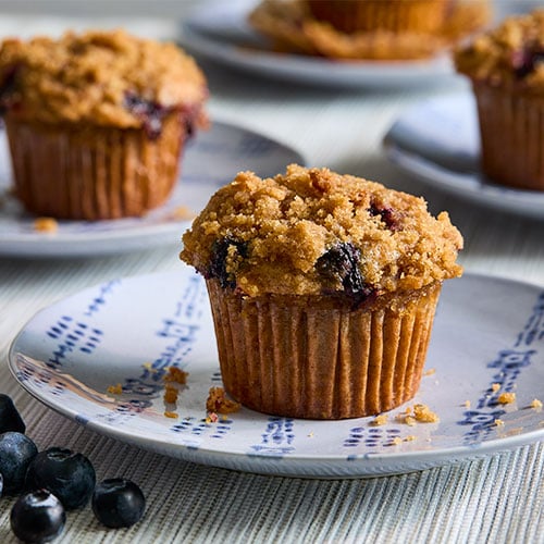 Blueberry Banana Muffins