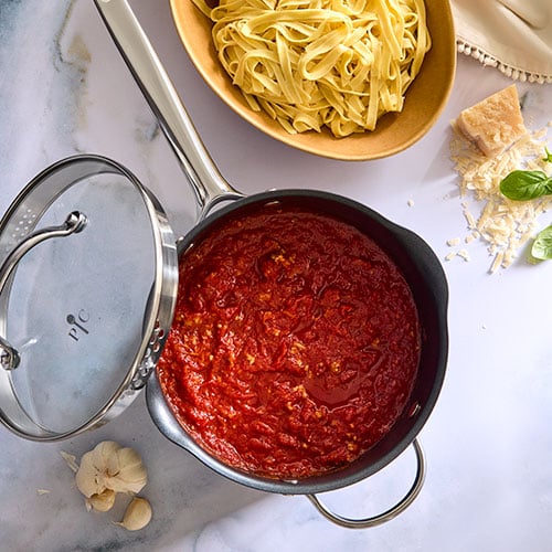 Meat Sauce with Crushed Tomatoes