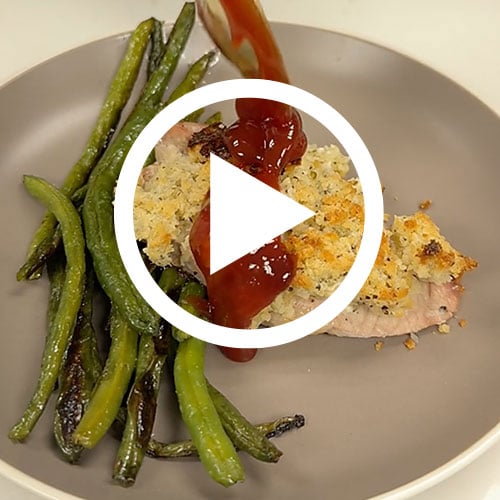 Play Pork Chop Sheet Pan Meal Video