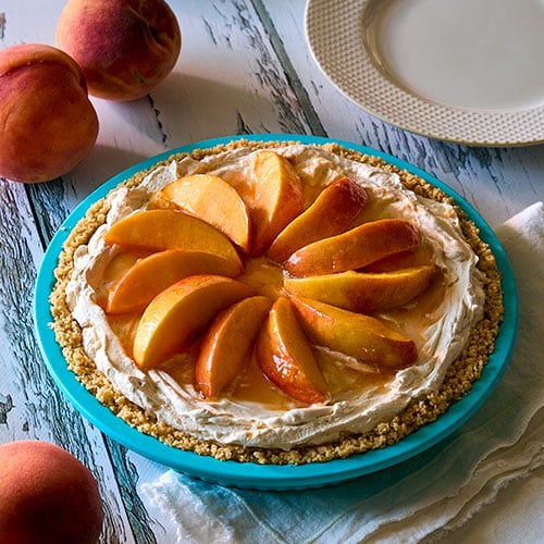 No-Bake Peach Tart - Recipes | Pampered Chef Canada Site