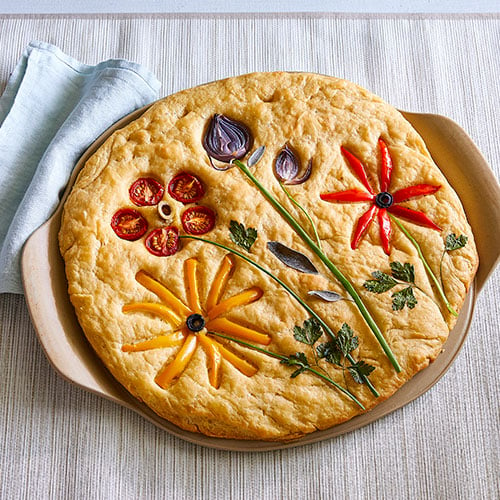 Floral Flatbread