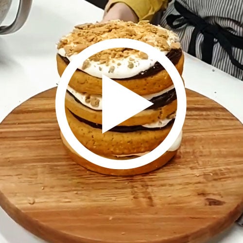 Play S’mores Layer Cake  Video