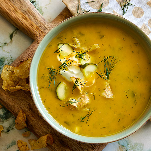 Dill Pickle Soup - Recipes | Pampered Chef Canada Site