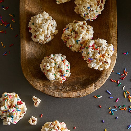 Marshmallow Popcorn Balls