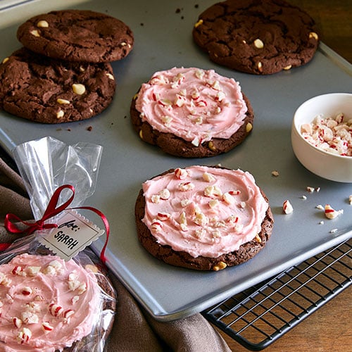 Chocolate-Peppermint Cookies