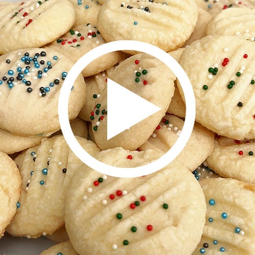 Play Whipped Shortbread Cookies  Video