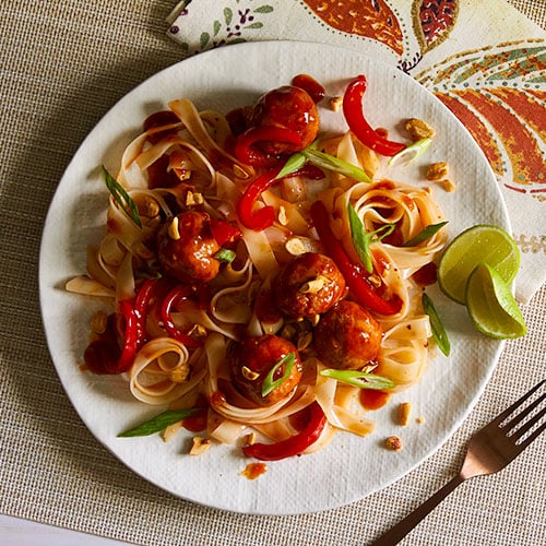 Honey-Garlic Glazed Meatballs