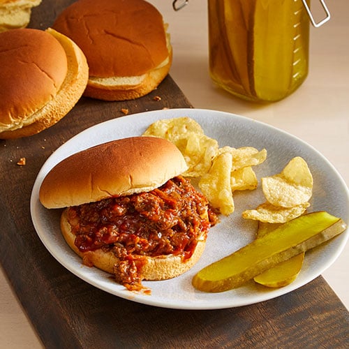 Slow Cooker Sloppy Joes