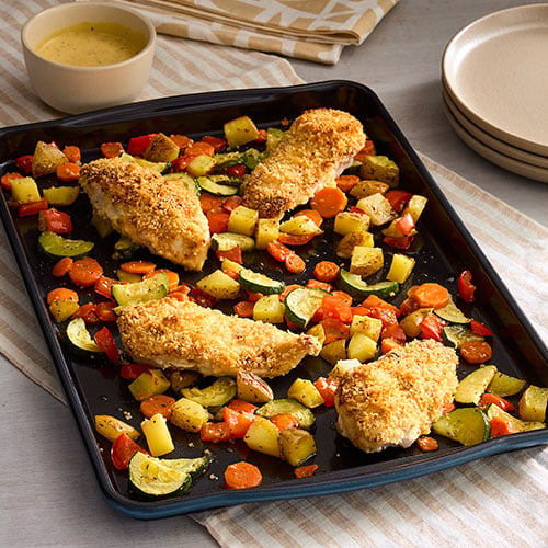 Sheet Pan Chicken and Veggies 
