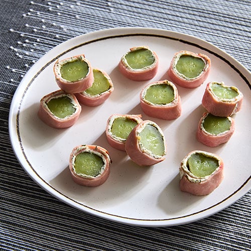 Ham and Pickle Roll Ups