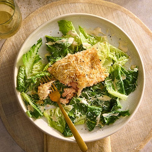 Salmon Caesar Salad