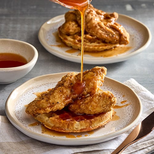 Chicken & Hot  Honey Waffle