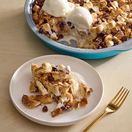 S’mores Bread Pudding 