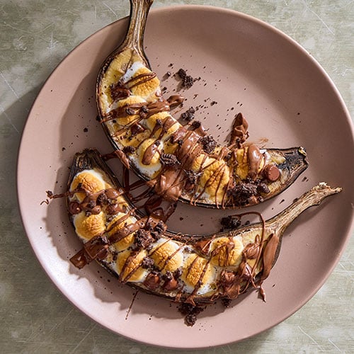 Nutty Banana Boats