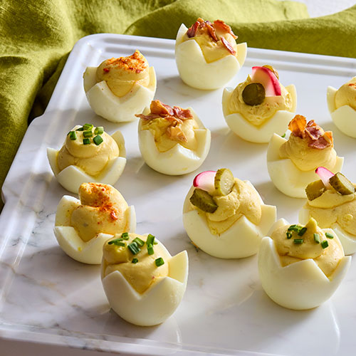 Fancy Deviled Eggs