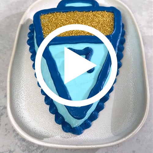 Play Dreidel Decorated Cake Video