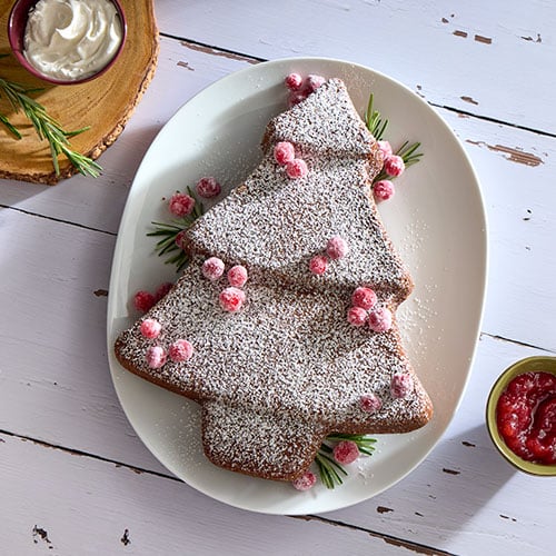 Christmas Tree Spice Cake