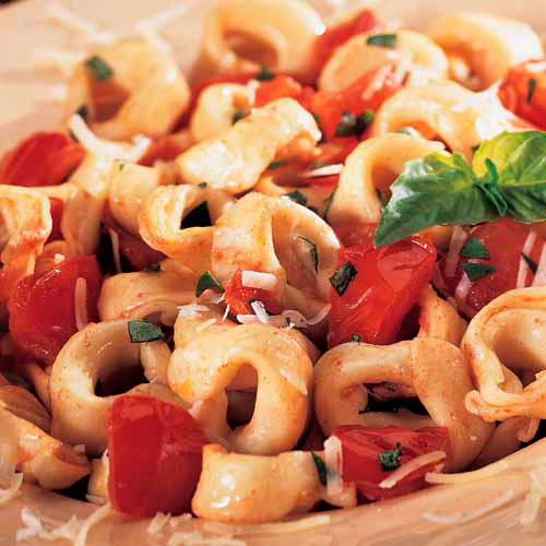 Tortellini with Fresh Tomato Basil Sauce Recipes Pampered Chef US Site