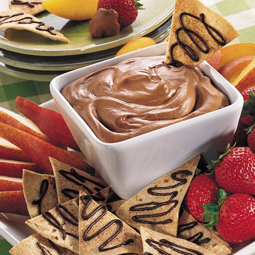 Cool & Creamy Chocolate Fondue