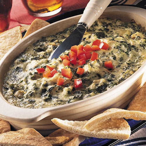 Hot Artichoke & Spinach Dip