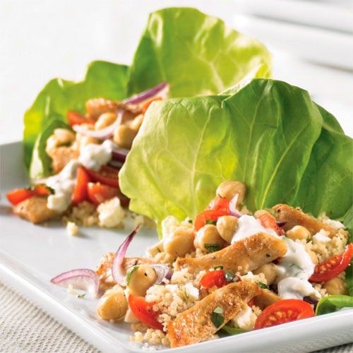 Mediterranean Lettuce Wraps - Recipes | Pampered Chef US Site
