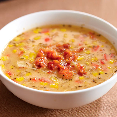 Creamy Potato & Corn Chowder - Recipes | Pampered Chef US Site