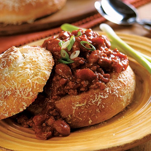 Chili Bread Bowls - Recipes | Pampered Chef US Site