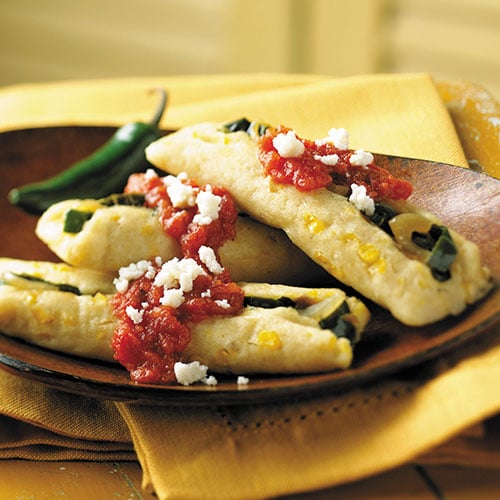 Poblano Tamales in Parchment Recipes Pampered Chef US Site