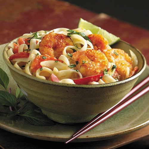Spicy Shrimp Noodle Bowl Recipes Pampered Chef US Site