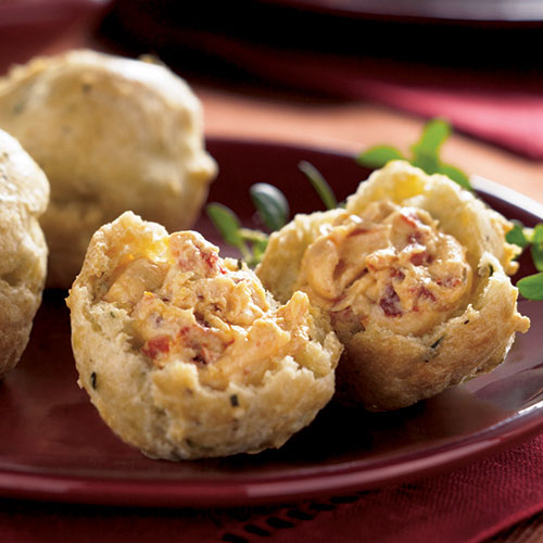 Sun-Dried Tomato & Goat Cheese Puffs