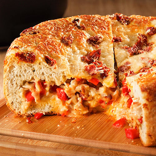 Deep-Dish Stuffed Focaccia