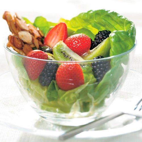 Berry & Kiwi Salad with Sweet Balsamic Dressing