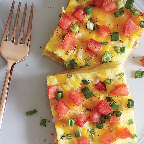 Ham & Cheese Brunch Squares