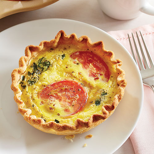 Mini Caprese Quiche Recipes Pampered Chef US Site