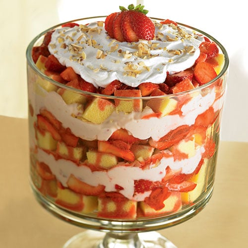 Strawberry Cream Trifle