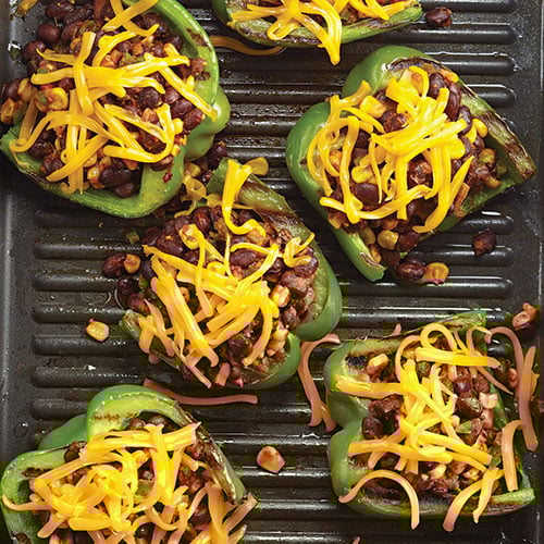 Grilled Tex-Mex Stuffed Peppers