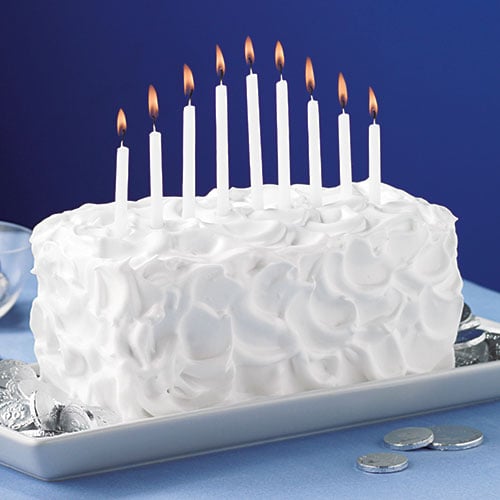 Menorah Cake