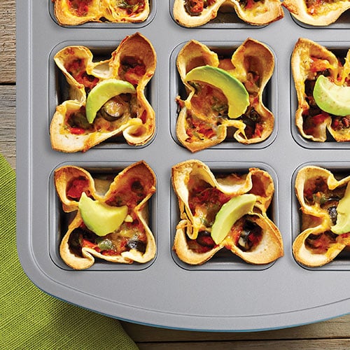 Veggie Quesadilla Cups