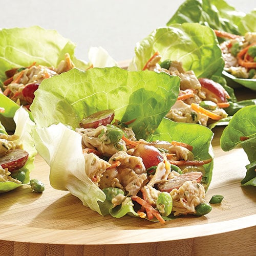 Asian Chicken Lettuce Wraps